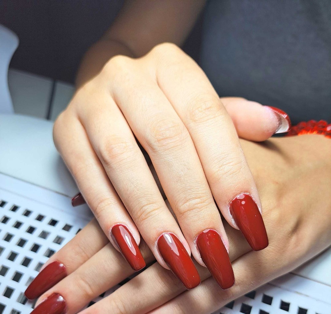 Studio Jovana #kragujevac Nadogradnja noktiju Nadogradnja noktiju tipsama - S / M dužina