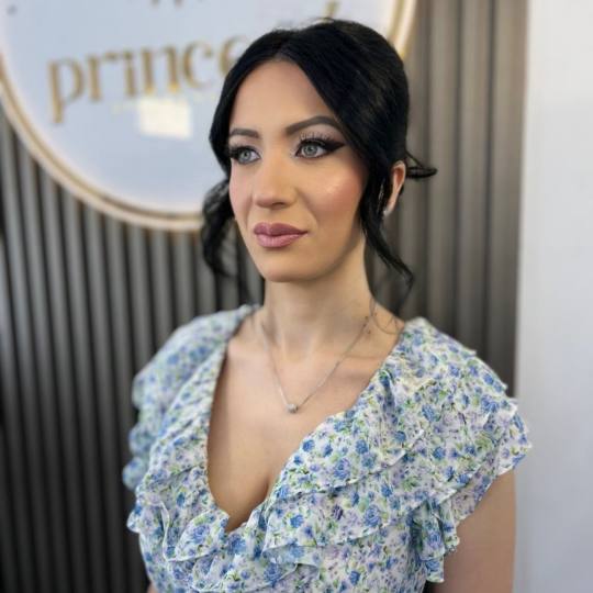 Princess beauty #nis Make-up / šminkanje Profesionalno šminkanje + veštačke trepavice
