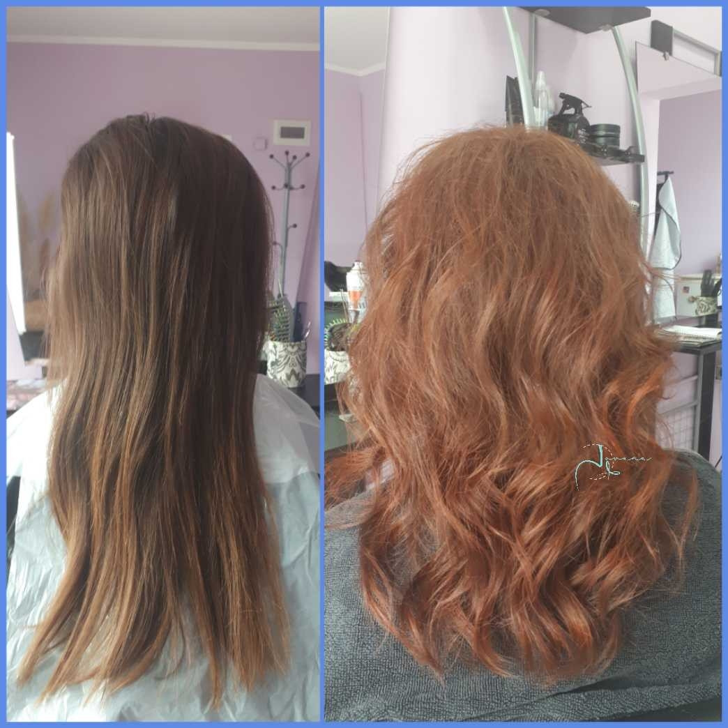 Jovana + #beograd Farbanje kose Farbanje cele dužine - duga kosa