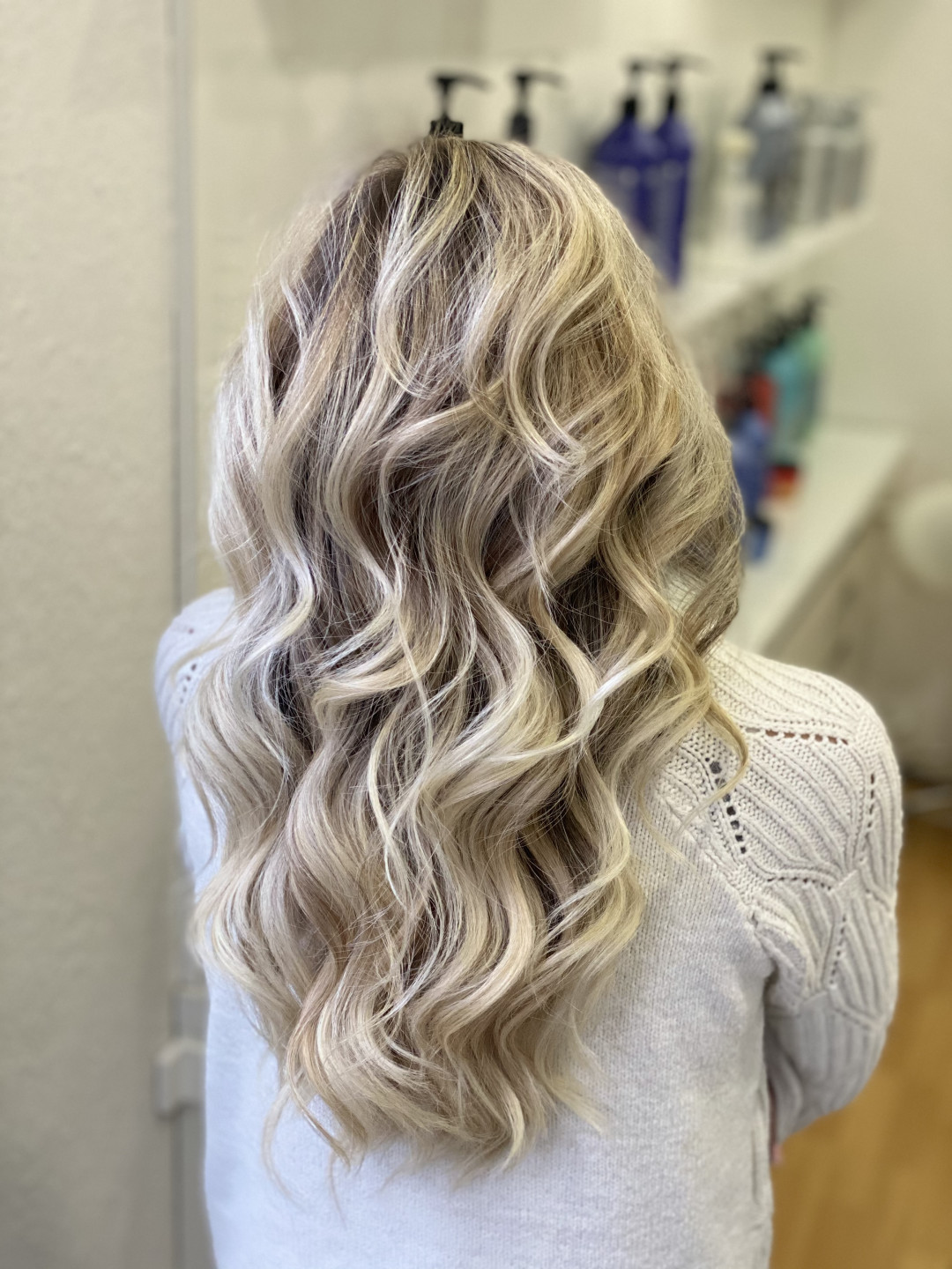 Salon White Belgrade #beograd Pramenovi Pramenovi na foliju - duga kosa