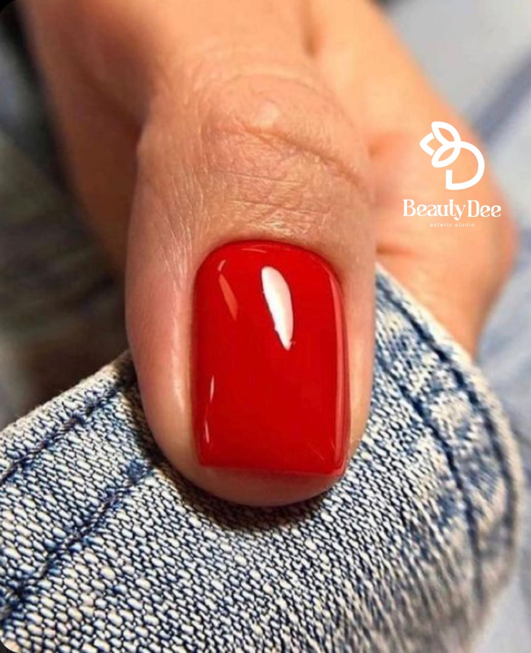 Ruski manikir + rubber baza S dužina - Beauty Dee, Beograd Nadogradnja noktiju Nokti Nadogradnja noktiju, Beograd, Mirijevo