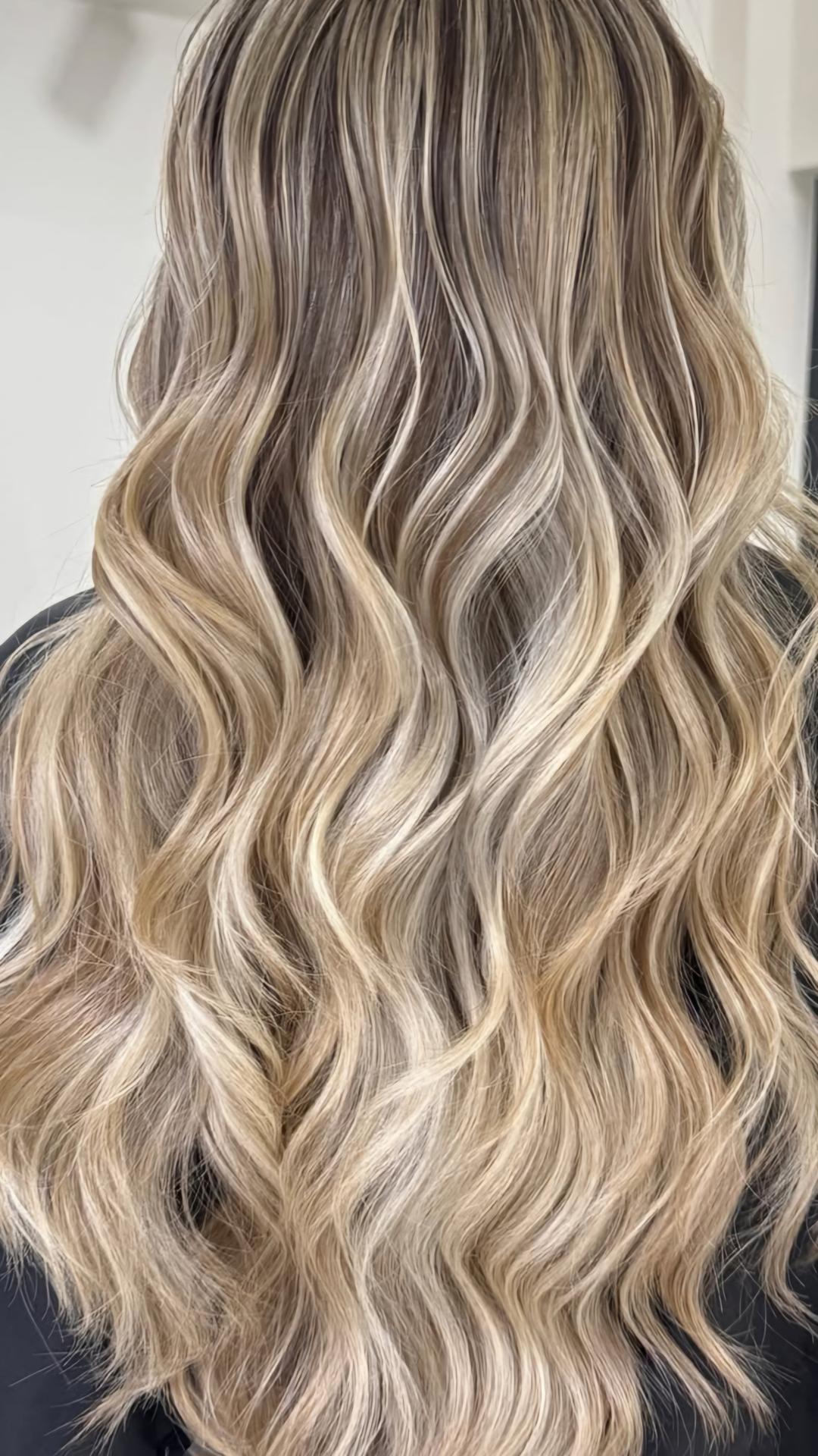 Pramenovi na foliju +Preliv + Feniranje +Šišanje +Black Caviar tretman - Esthetique Privé, Beograd Pramenovi Frizerski saloni Pramenovi, Beograd, Centar, Stari grad, Dorćol