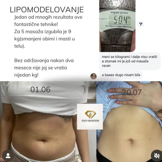 Beauty and nutrition usluga