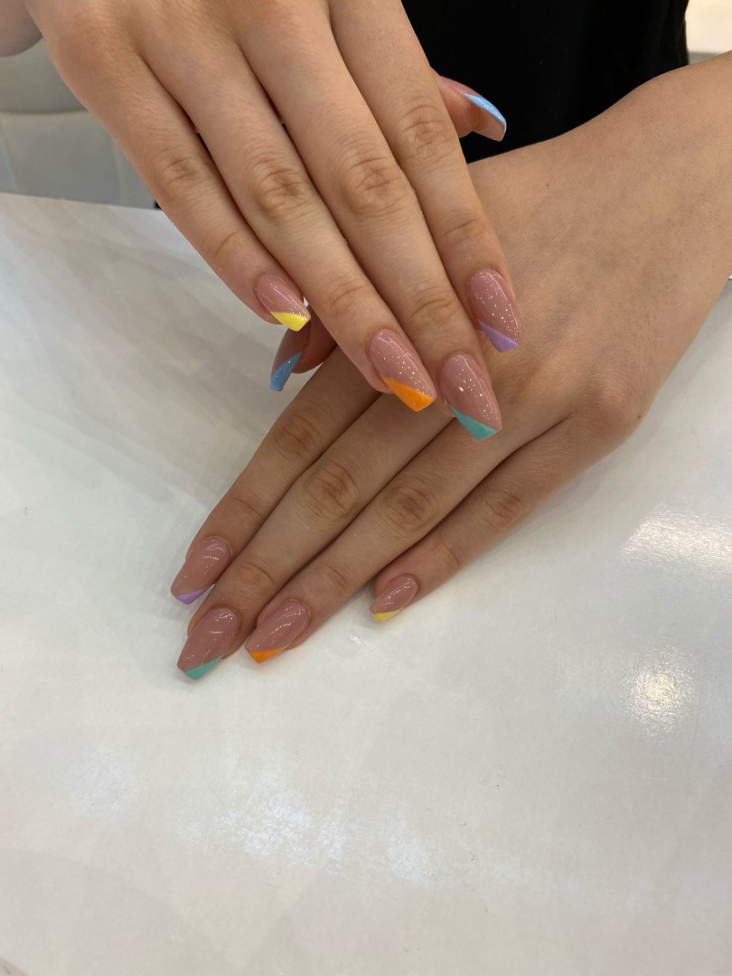 Korekcija ojačavanja / nadogradnje / izlivanja noktiju + french - Alfaparf Nails, Beograd Korekcija noktiju Nokti Korekcija noktiju, Beograd, Karaburma, Višnjička banja