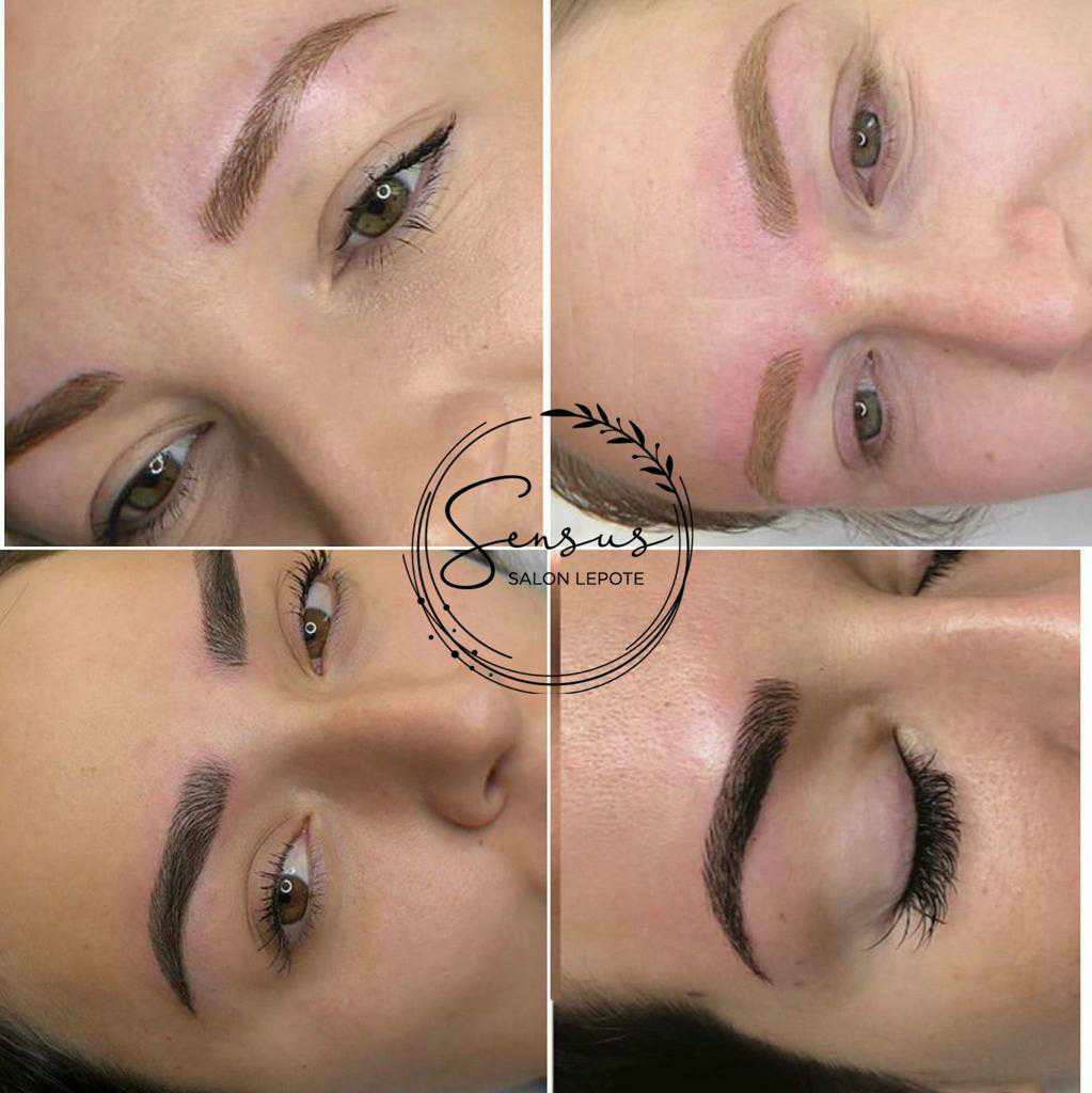 Sensus #beograd Trajna šminka Microblading obrva