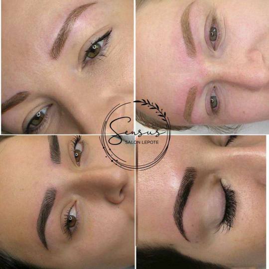 Sensus #beograd Trajna šminka Microblading obrva