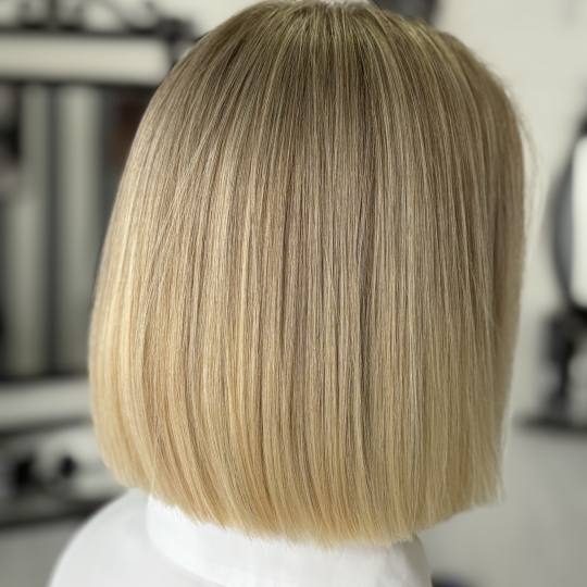 Hair studio mii #beograd Pramenovi Airtouch - kosa srednje dužine