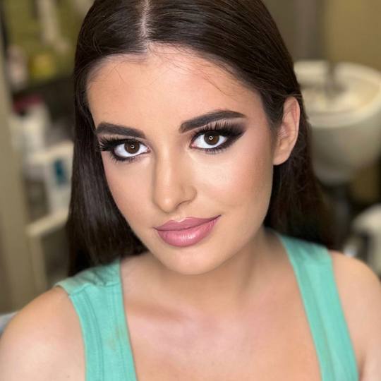 Bibi beauty centar #beograd Make-up / šminkanje Profesionalno šminkanje + veštačke trepavice mak