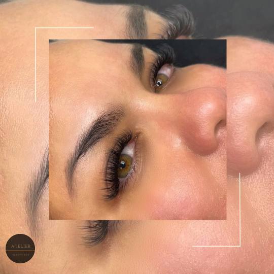 Atelier Beauty Bar #nis Nadogradnja trepavica Nadogradnja svilenih trepavica - mix metoda Mix/Hybrid