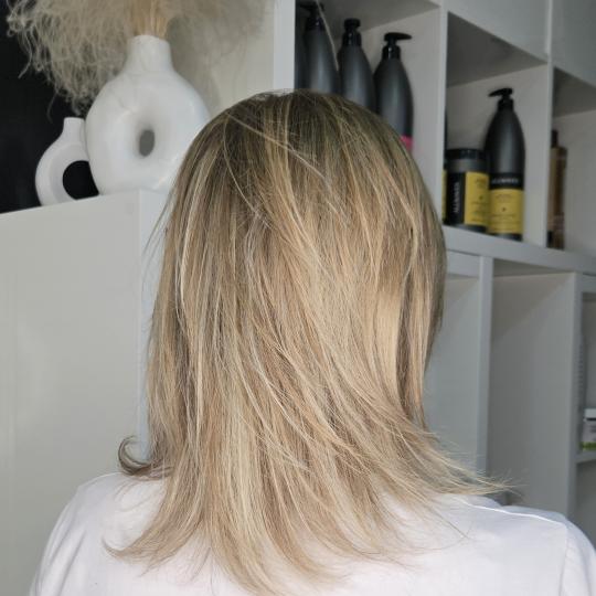 Butik Lepote #beograd Pramenovi Pramenovi na foliju - malo preko ramena