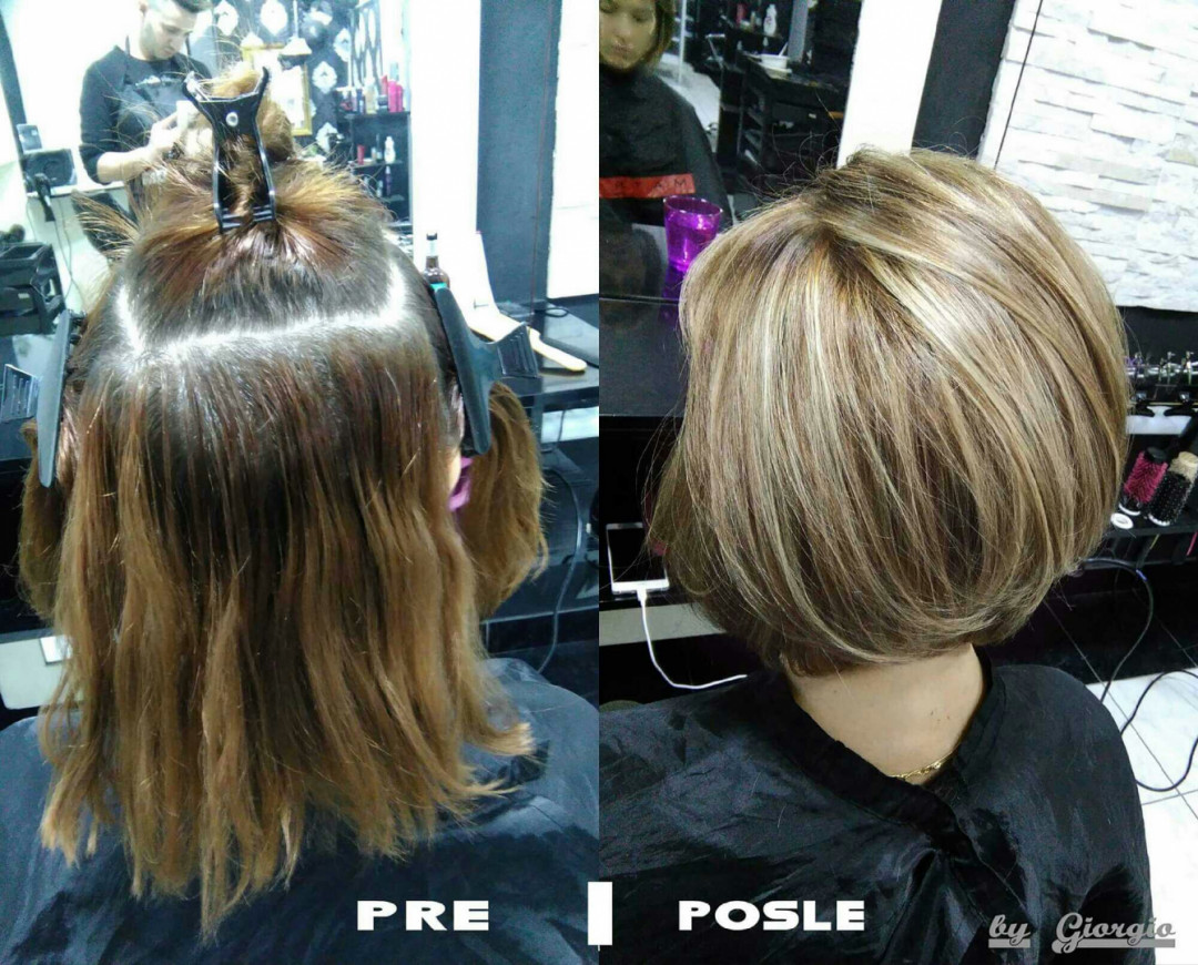 Pramenovi - kosa srednje dužine - Headroom, Beograd Pramenovi Frizerski saloni Pramenovi, Beograd, Centar, Stari grad, Dorćol
