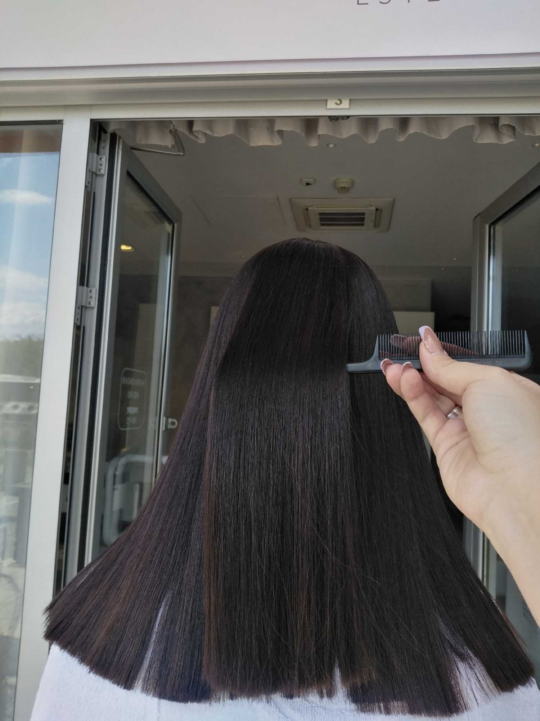Medica life & style #beograd Keratinski tretmani Keratinsko ispravljanje kose - kosa srednje dužine