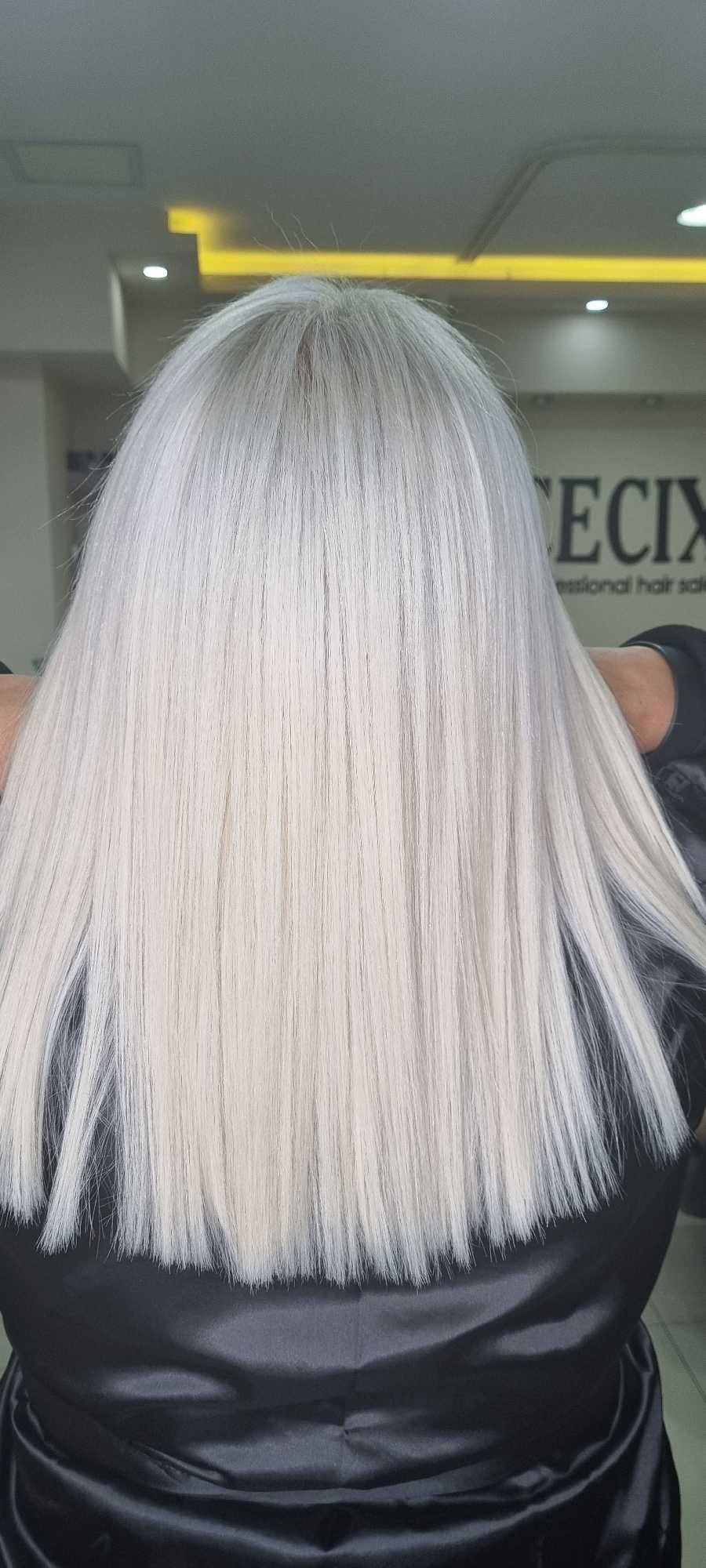 Cecix #beograd Farbanje kose CCRP tretman kapilarna šema Robson Peluquero - duga kosa