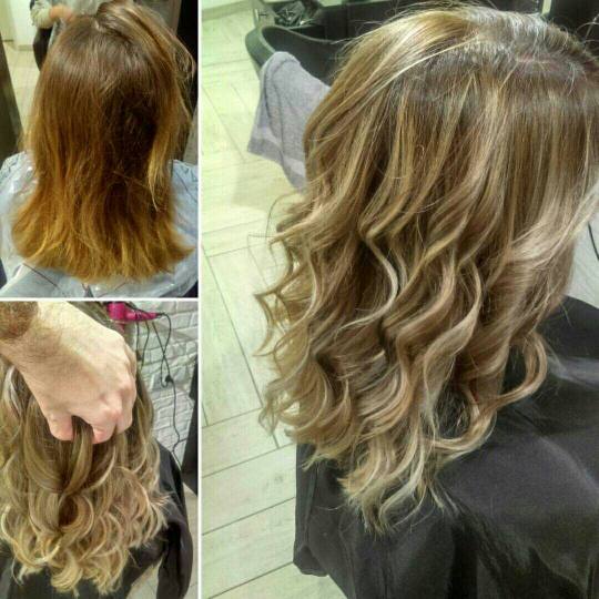 Studio Terazije #beograd Pramenovi Baleyage :) Balayage / Ombre / Sombre / Pramenovi + šišanje + g