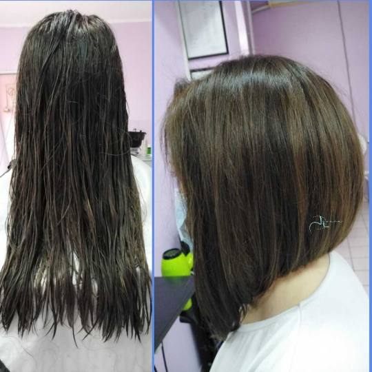 Jovana + #beograd Žensko šišanje Žensko šišanje ekstra duga kosa 2