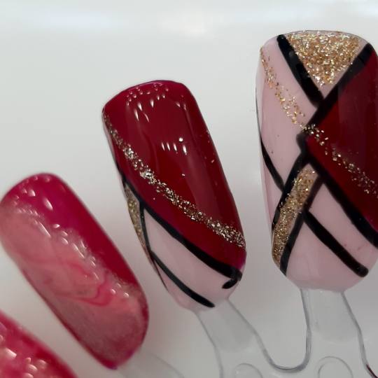 Albina Unisex Studio Lepote #temerin Ukrašavanje noktiju Nail art - 1 nokat