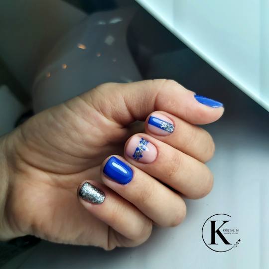 Kristal. NI Beauty Studio #nis Gel lak Gel lak - ruke