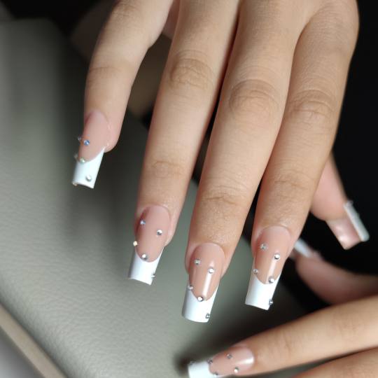 Elegance Touch #beograd Manikir Korekcija/Izlivanje noktiju gelom L dužina + boja/frenč/ombre Podr