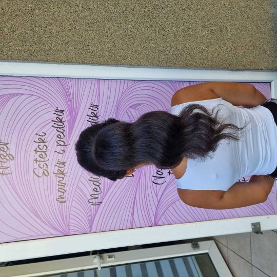 Beauty studio S #novisad Svečane i frizure za svadbu Svečana frizura - duga kosa Svecana frizura