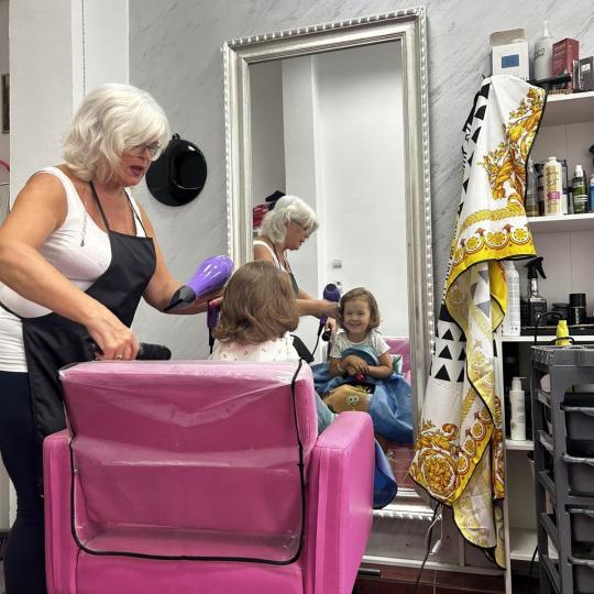 Beauty Hair Ma&Mi #beograd Feniranje i stilizovanje Frizure + pranje kose - za decu do 7 godina komp