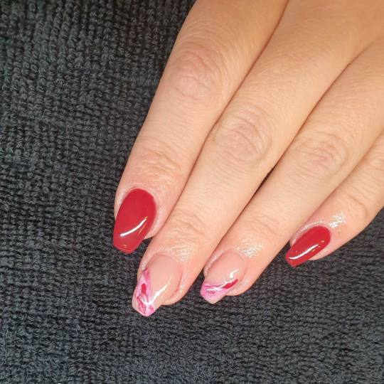 Right Beauty #beograd Ojačavanje noktiju Ojačavanje noktiju gelom dužina 1
