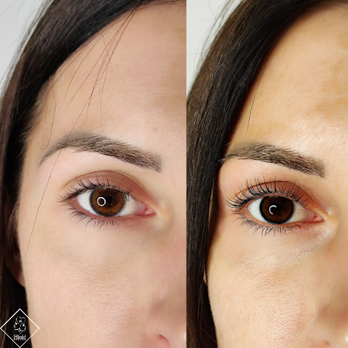 Hinić Beauty studio #beograd Trepavice Lash lift