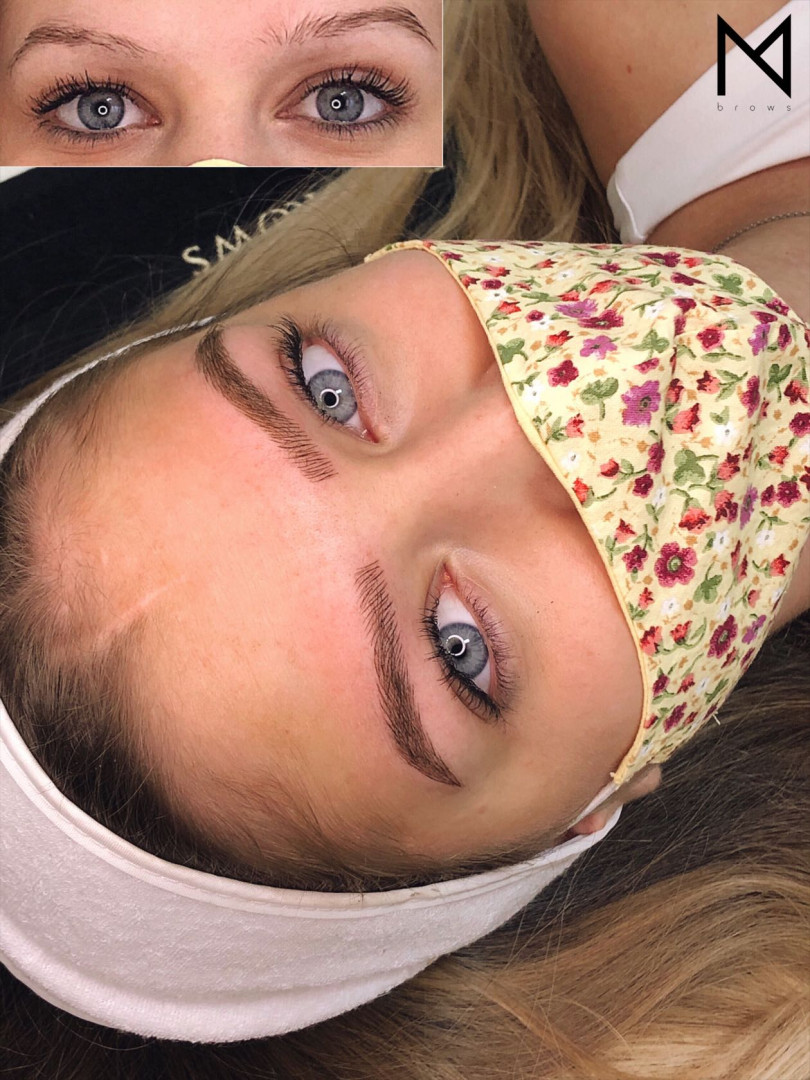 Mademoiselle Beauty #beograd Obrve Microblading obrva