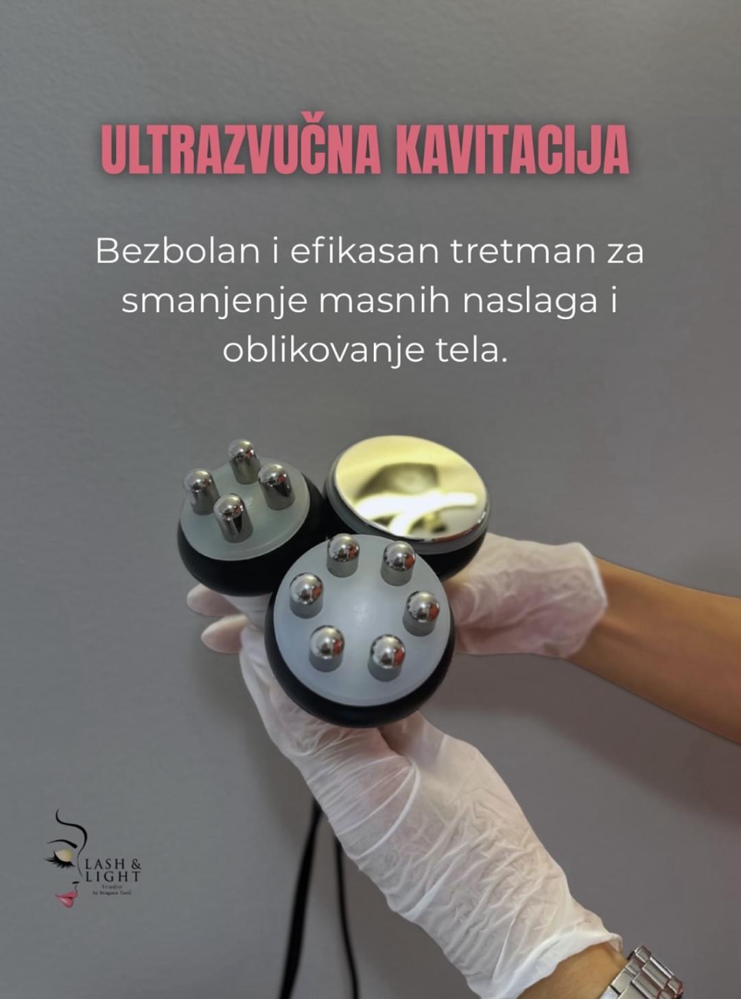Lash & Light Studio #beograd Kavitacija Kavitacija + RF lifting