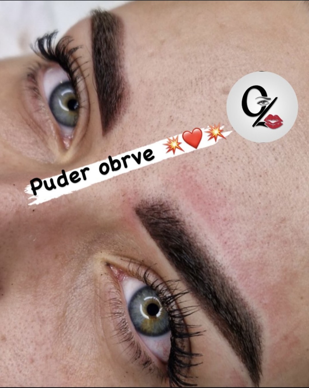Studio lepote i edukativni centar Helios #kikinda Obrve Puder obrve