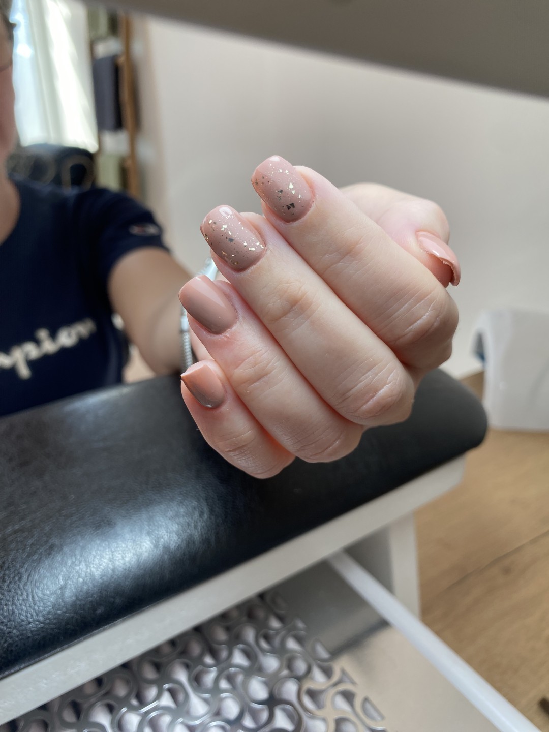Beauty by Nevena Panić #beograd Ojačavanje noktiju Ojačavanje noktiju gelom - S dužina