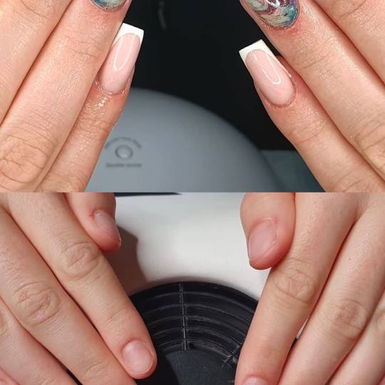 One Beauty Studio #beograd Izlivanje noktiju Izlivanje noktiju gelom - L dužina