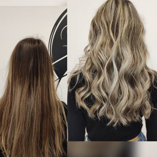 Infinity Hair #novisad Pramenovi Pramenovi Folija & Preliv - ekstra duga kosa