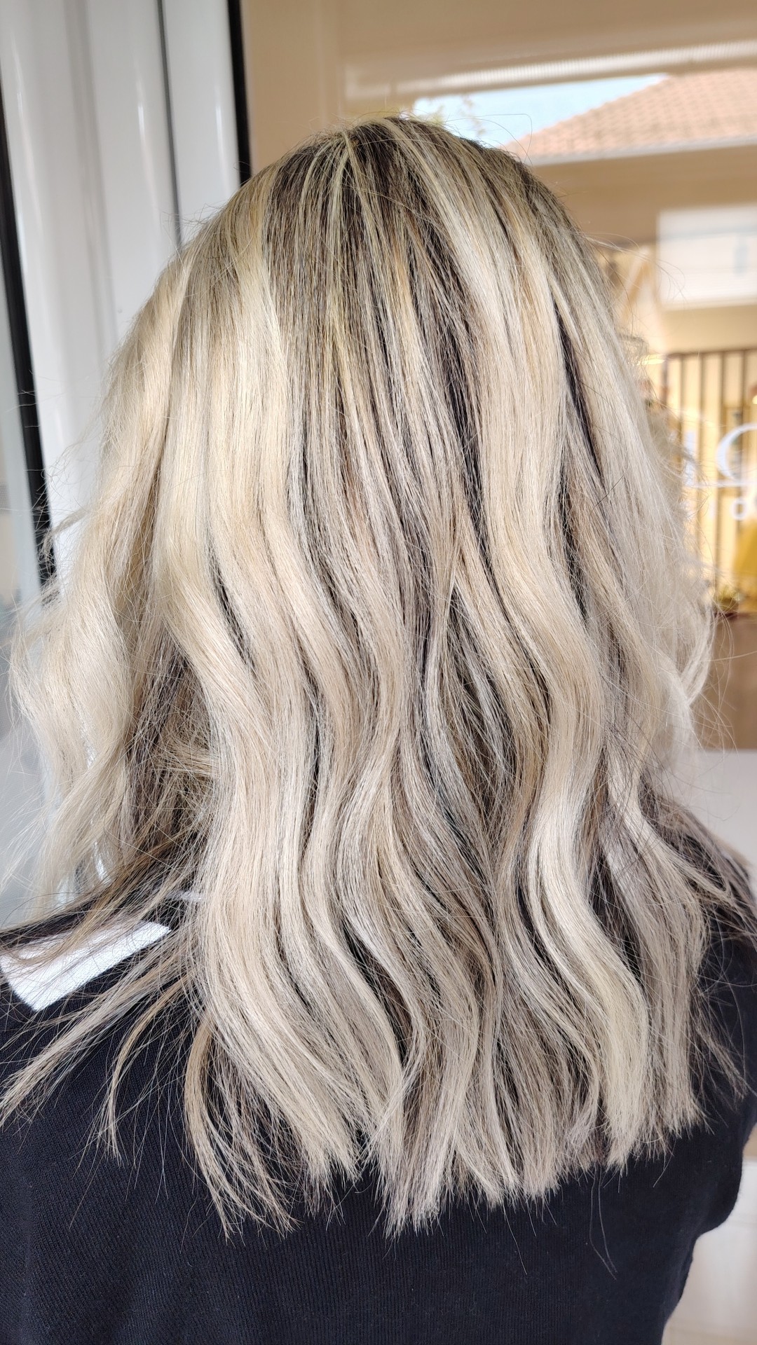 Pramenovi na foliju - kosa srednje dužine - Mstyle3, Beograd Pramenovi Frizerski saloni Pramenovi, Beograd, Zemun Centar