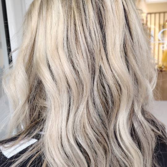 Mstyle3 #beograd Pramenovi Pramenovi na foliju - kosa srednje dužine