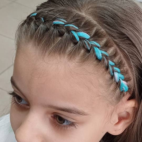 Lepi - 1 037 #krusevac Pletenice, kike, punđe Rajf pletenica