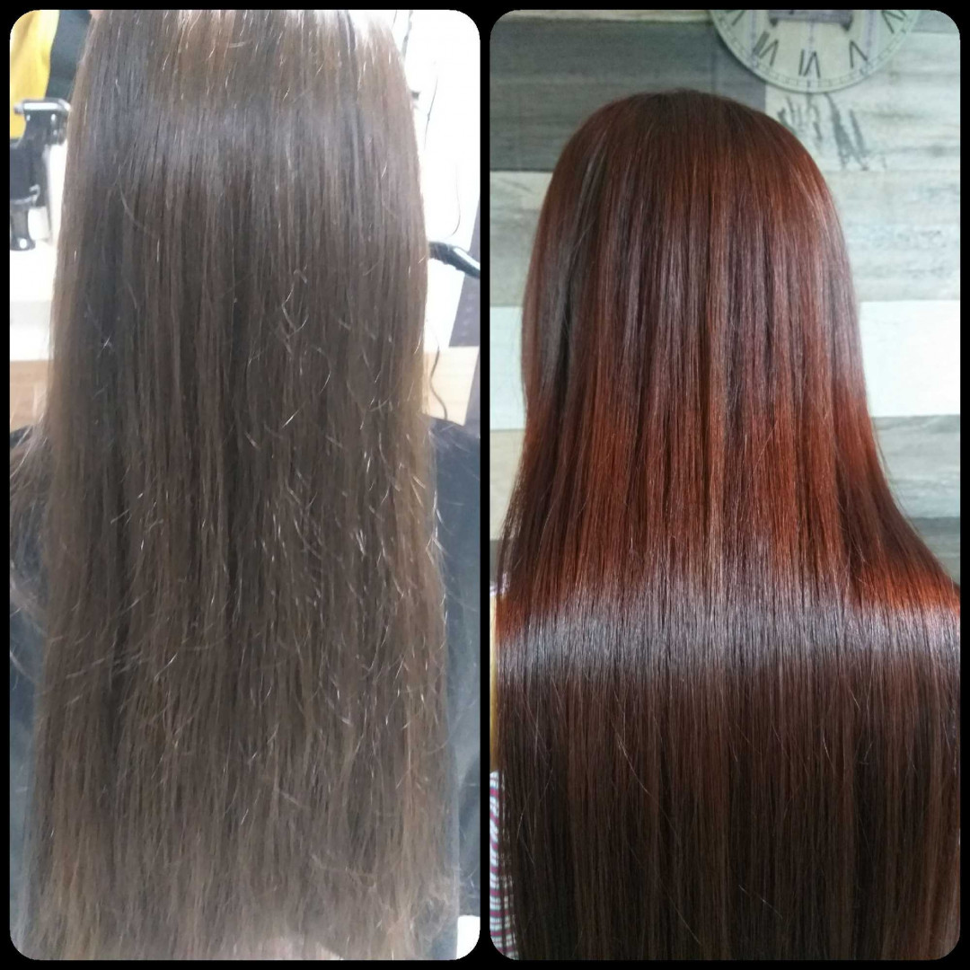 Ginger witch #beograd Farbanje kose Farbanje cele dužine + feniranje - ekstra duga kosa