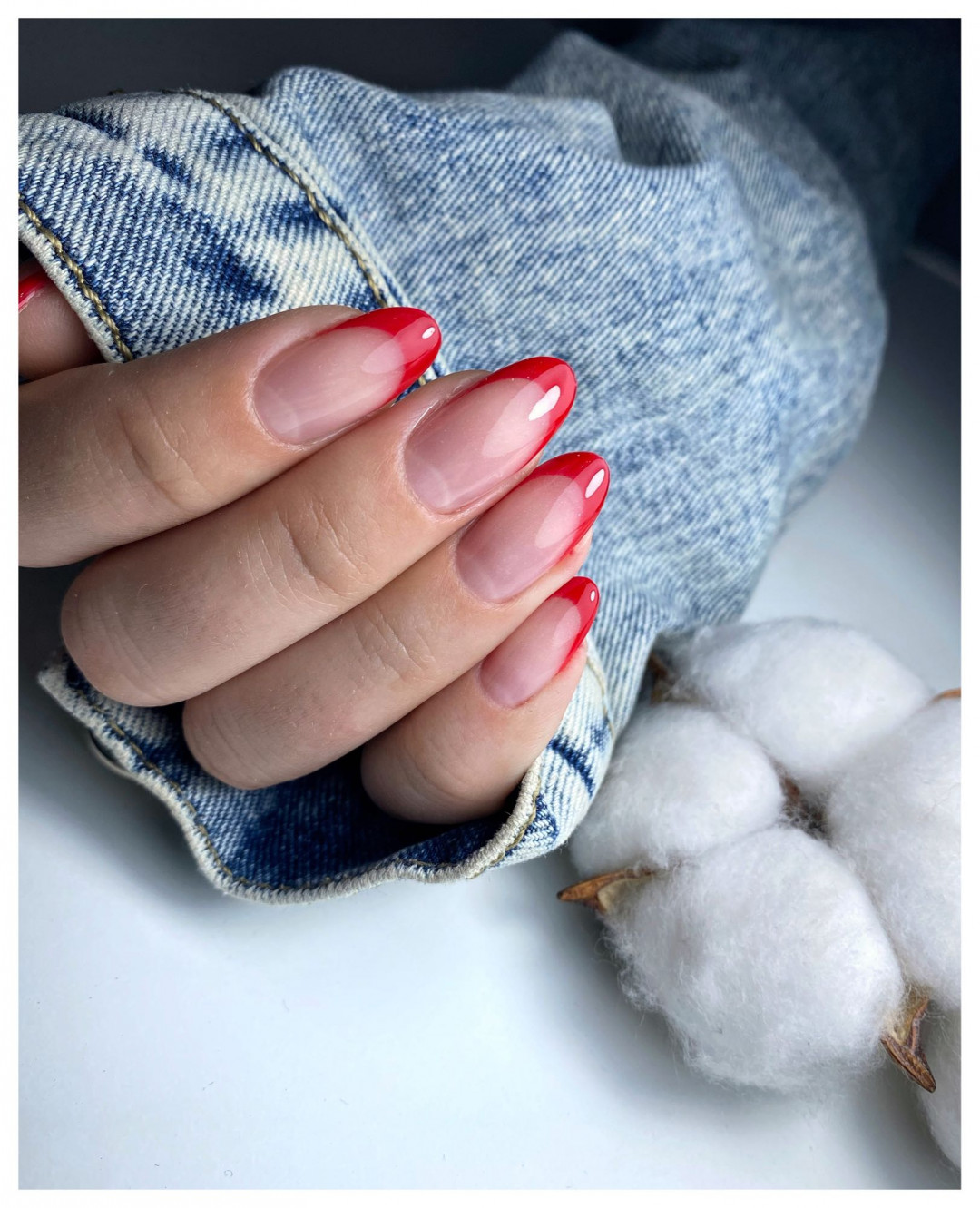 Monami beauty #beograd Ojačavanje noktiju Korekcija ojačavanja noktiju M - dužina
