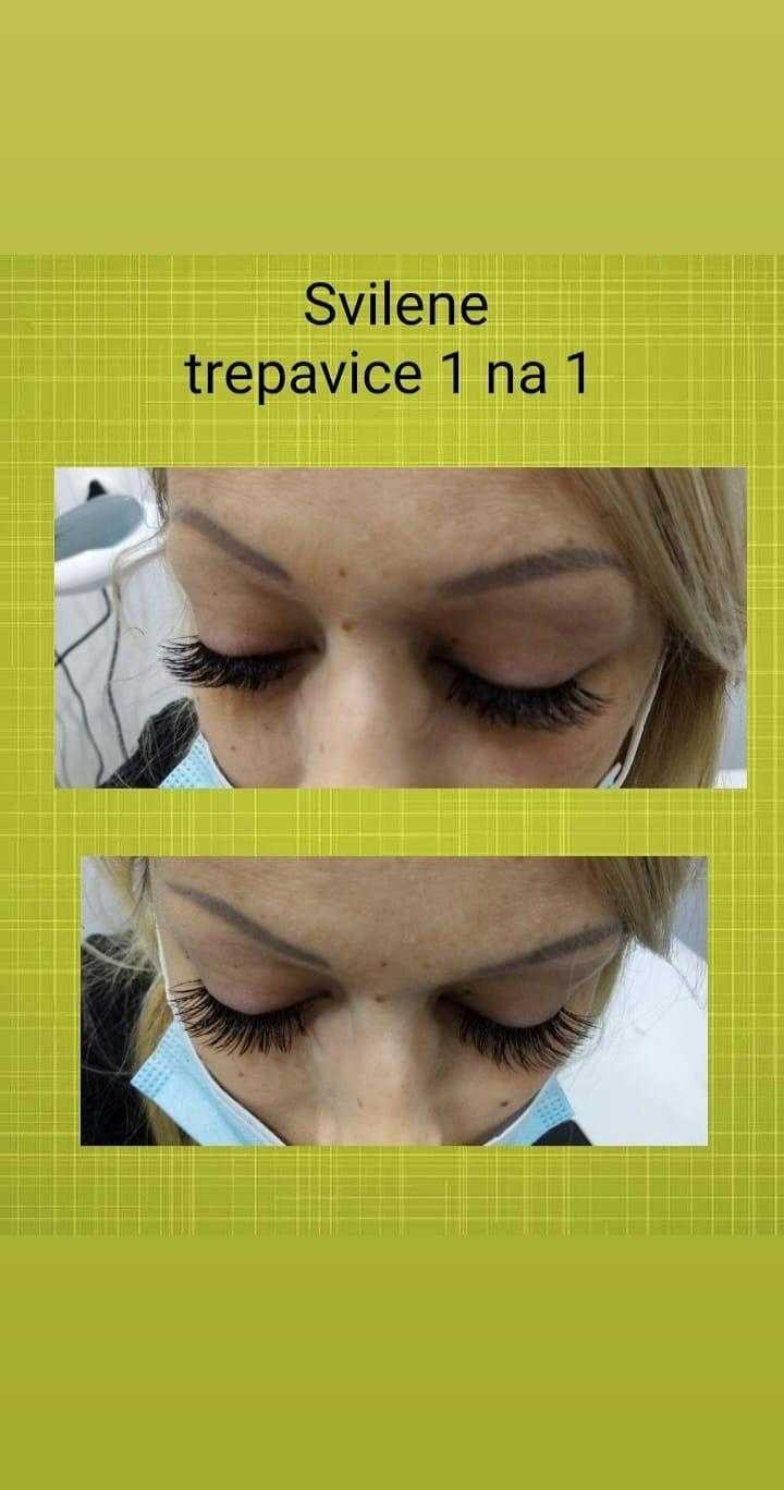 First lady #beograd Nadogradnja trepavica Nadogradnja svilenih trepavica - 1 na 1