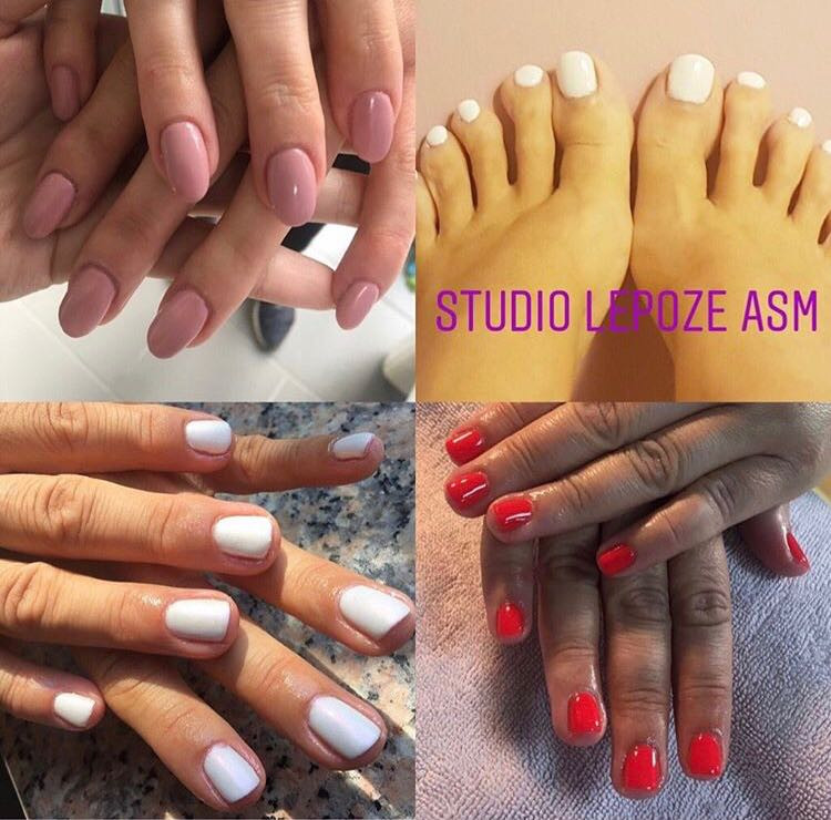 Studio lepote ASM #beograd Estetski pedikir Estetski pedikir + gel lak