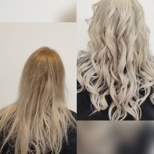 Infinity Hair #novisad Farbanje kose Preliv (toner)- ekstra duga kosa Eliminacija žutog tona sa Rob
