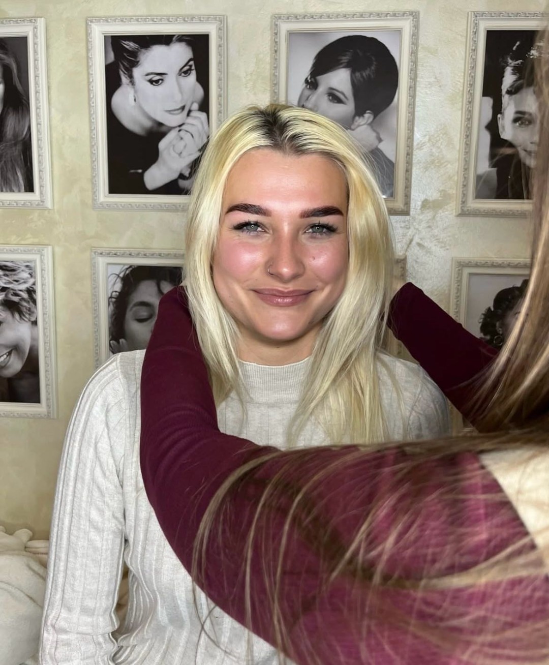 Hermanita beauty studio #beograd Obrve Brow lift + farbanje obrva