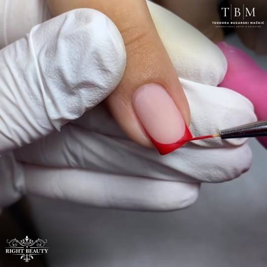 Right Beauty #beograd Gel lak Ojačavanje noktiju gelom dužina 1 - kod Teodore