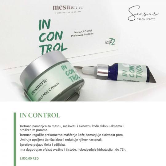Sensus #beograd Tretman lica In Control 72 tretman lica