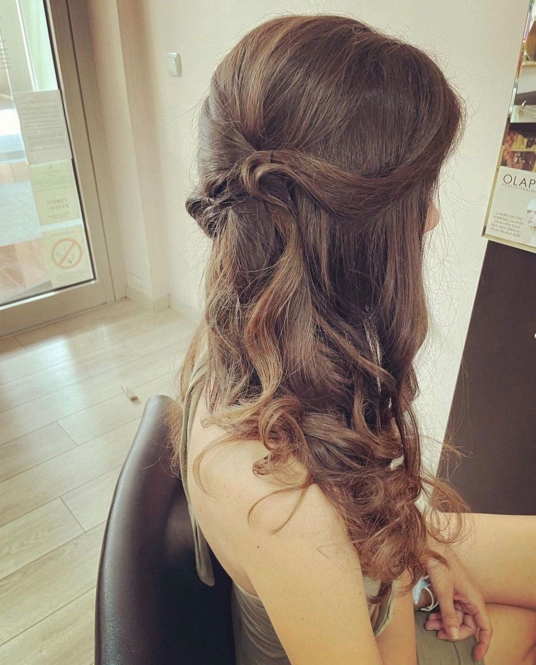 Hair Solutions #beograd Svečane i frizure za svadbu Svečana frizura - duga kosa