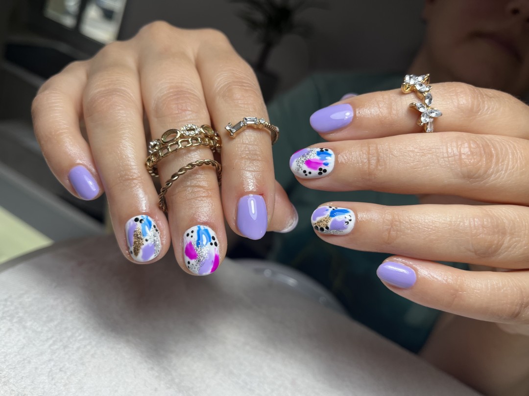 Studio Moldovan #beograd Ukrašavanje noktiju Nail art - jednostavan