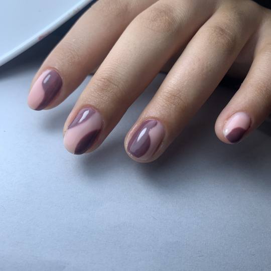 Studio Atina #beograd Manikir Manikir + rubber baza Rubber baza sa nail artom