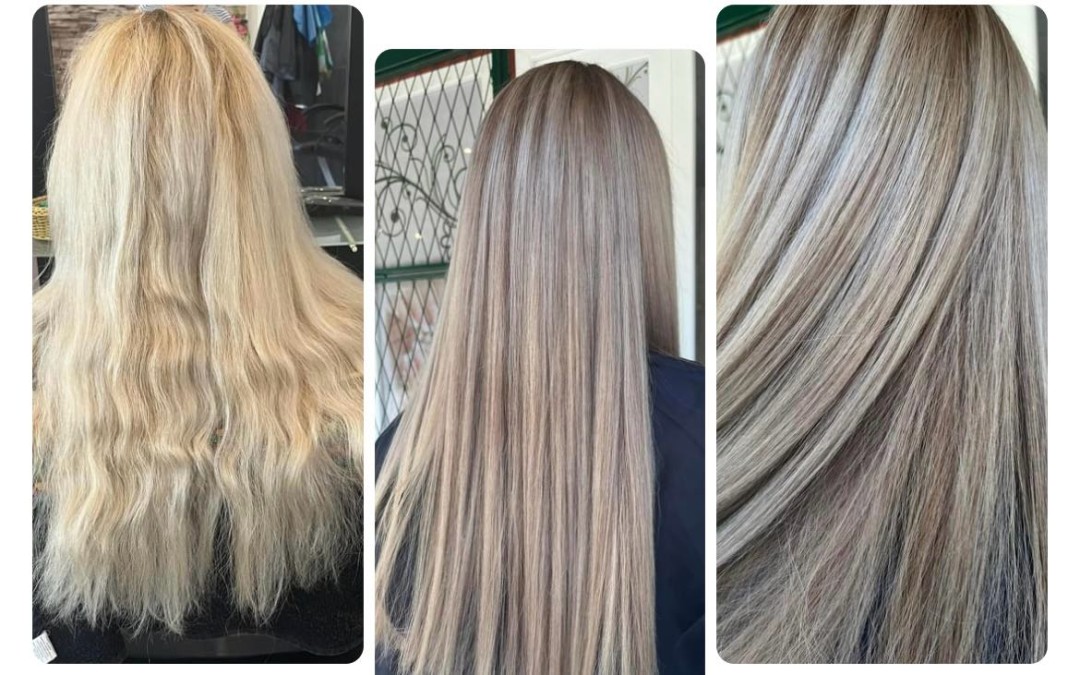 Super stil Marija #zrenjanin Pramenovi Pramenovi na foliju 2 boje - duga kosa