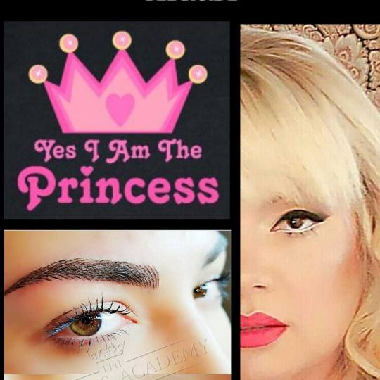The Princess Academy #beograd Trajna šminka Puder obrve