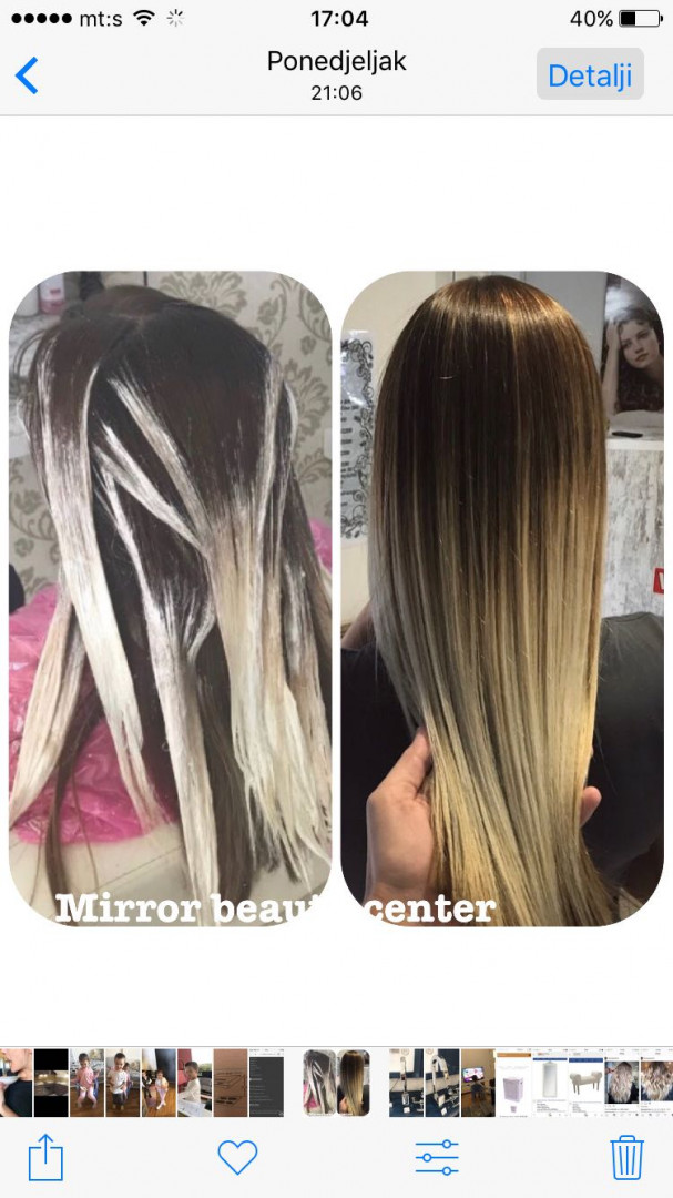 Mirror Beauty Centar #beograd Ombre, sombre, balayage