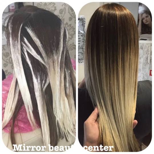 Mirror Beauty Centar #beograd Ombre, sombre, balayage